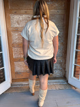 THML Jackie Suede Blouse