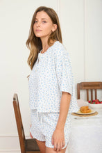 Tess Short Sleeve Henley Top