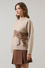 Jazara Leopard Knit Sweater