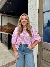 Pink Peony Dreams Blouse
