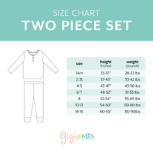 Tractor Two Piece Bamboo Jammies