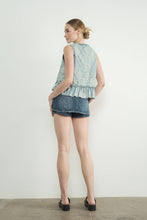 Indigo Meadow Tie Vest