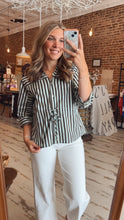Mint to Be Stripe Top