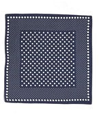 Navy Dot Scarf