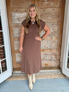 Gathered All About Jersey Dress