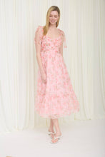 Camryn Shirred Bodice Midi Dress