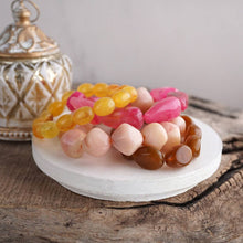 Sorbet Stack – Set of 4 Chunky Acrylic Stretch Summer Bracelets