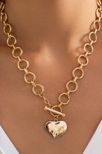 Notable Heart Toggle Necklace