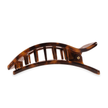 Flat Rectangle Hair Clip | Large | Tortoise