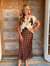 Mocha Sky Maxi Skirt