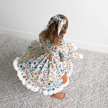 Maren Floral BUTTON DRESS Kids Fall Outfit