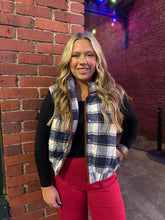 THML Around Town Plaid Puffer Vest