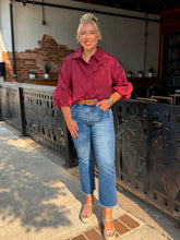 Harvest Haven Bubble Hem Top