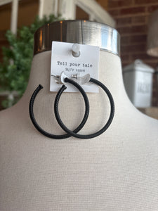 50mm Color Twist Hoops