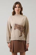 Jazara Leopard Knit Sweater