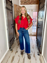 Rachel High Rise Trouser Wide Leg Jeans