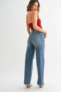 Showstopper Rhinestone Vintage Jeans