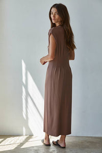 Gathered All About Jersey Dress