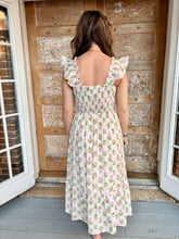 Campbell Smocked Midi Dress