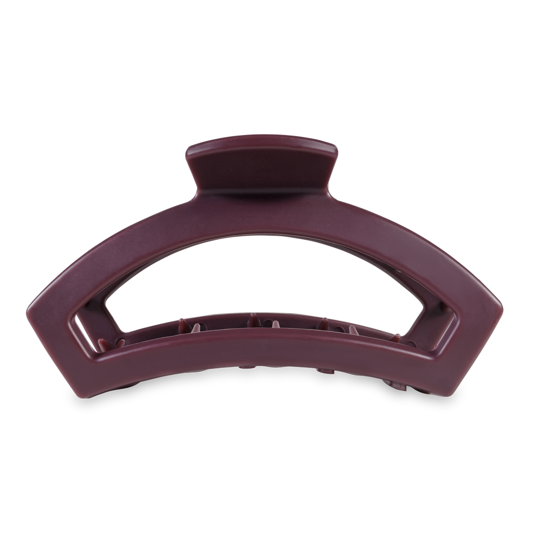 Open Hair Clip | Large | Burgundy Bliss