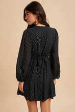 Myra Polka Dot Flared Mini Dress