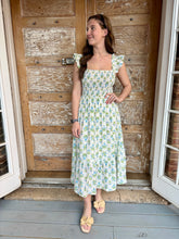 Campbell Smocked Midi Dress