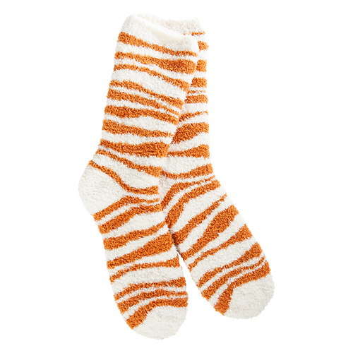 Fireside Amber Tiger Socks
