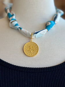 Scarf Charm Necklace