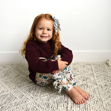 Maren Floral CLIP BOW Kids Hair Accessory