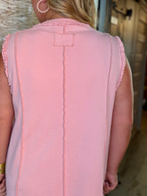 Lacey French Terry Sleeveless Dress