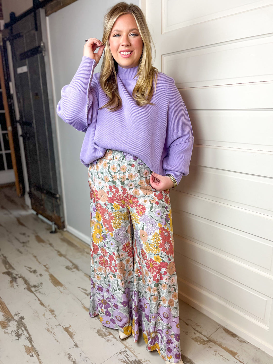 Fields of Flowers Smocked Pants