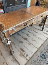 Console Table with Barley Legs Home Decor