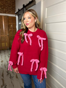 Very Coquette Chunky Knit Sweater