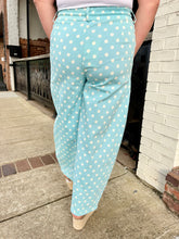 Luna Polka Dot Pleated Barrel Pants