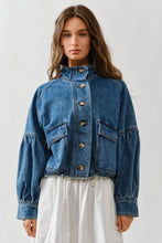Hadley Balloon Sleeve Denim Jacket
