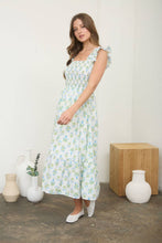 Campbell Smocked Midi Dress