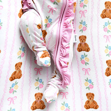 Gillian RUFFLE ZIP Bamboo Baby Sleeper
