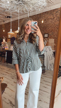 Mint to Be Stripe Top