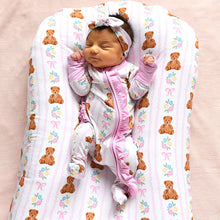 Gillian RUFFLE ZIP Bamboo Baby Sleeper
