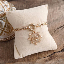 Sunlit Devotion – Cross Pendant Necklace