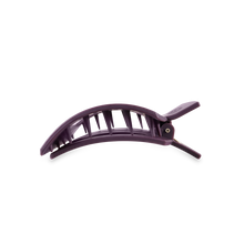 Square Flat Hair Clip | Med. | Burgundy Bliss