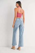 Eva High Rise Full Length Straight Jean