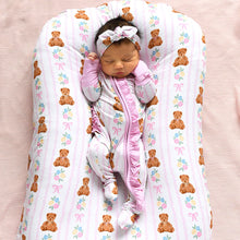 Gillian RUFFLE ZIP Bamboo Baby Sleeper