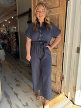 Capri Coast Linen Jumpsuit