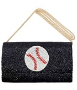 Beaded Baseball Clutch