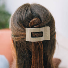 Flat Rectangle Hair Clip | Small | Sage It Ain't So