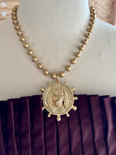 Smokey Hound Dog Coin Necklace Set