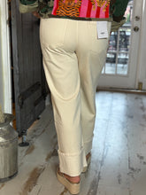 Fall's Canvas Super High Rise Cuffed Wide Leg Jeans