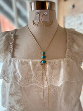 3 Framed Stone Bolero Necklace