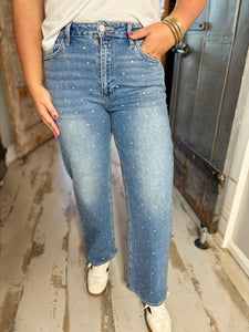 Showstopper Rhinestone Vintage Jeans